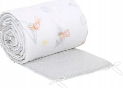 Babymam dwustronny ochraniacz 180x30 do łóżeczka