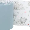 Babymam dwustronny ochraniacz 180x30 do łóżeczka