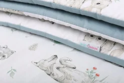 Babymam dwustronny ochraniacz 180x30 do łóżeczka