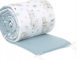 Babymam dwustronny ochraniacz 180x30 do łóżeczka