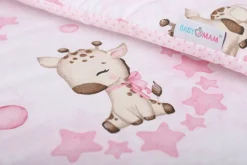 Babymam dwustronny ochraniacz 180x30 do łóżeczka