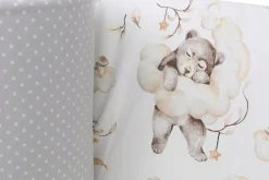 Babymam dwustronny ochraniacz 180x30 do łóżeczka