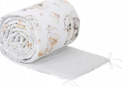 Babymam dwustronny ochraniacz 180x30 do łóżeczka