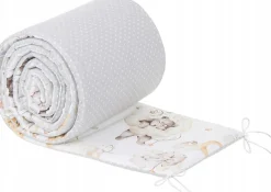 Babymam dwustronny ochraniacz 180x30 do łóżeczka