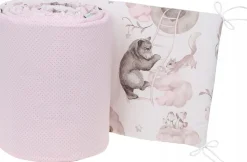 Babymam dwustronny ochraniacz 180x30 do łóżeczka premium