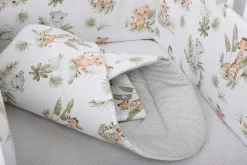 Babymam dwustronny ochraniacz 180x30 do łóżeczka