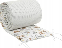 Babymam dwustronny ochraniacz 180x30 do łóżeczka