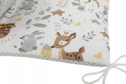 Babymam dwustronny ochraniacz 180x30 do łóżeczka