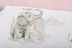 Babymam dwustronny ochraniacz 180x30 do łóżeczka