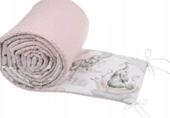 Babymam dwustronny ochraniacz 180x30 do łóżeczka