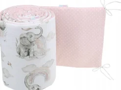 Babymam dwustronny ochraniacz 180x30 do łóżeczka