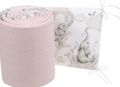 Babymam dwustronny ochraniacz 180x30 do łóżeczka