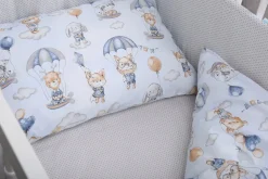 Babymam dwustronny ochraniacz 180x30 do łóżeczka