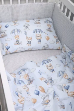 Babymam dwustronny ochraniacz 180x30 do łóżeczka