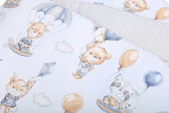 Babymam dwustronny ochraniacz 180x30 do łóżeczka