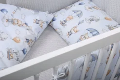 Babymam dwustronny ochraniacz 180x30 do łóżeczka