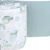 Babymam dwustronny ochraniacz 180x30 do łóżeczka