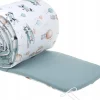 Babymam dwustronny ochraniacz 180x30 do łóżeczka