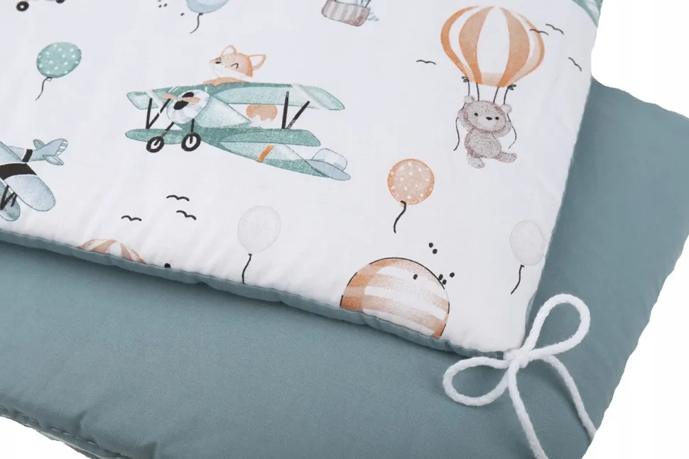 Babymam dwustronny ochraniacz 180x30 do łóżeczka
