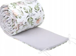 Babymam dwustronny ochraniacz 180x30 do łóżeczka