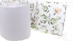 Babymam dwustronny ochraniacz 180x30 do łóżeczka