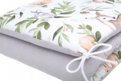 Babymam dwustronny ochraniacz 180x30 do łóżeczka