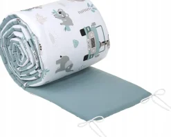 Babymam dwustronny ochraniacz 180x30 do łóżeczka