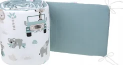Babymam dwustronny ochraniacz 180x30 do łóżeczka
