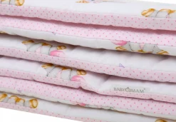 Babymam dwustronny ochraniacz 180x30 do łóżeczka