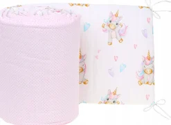 Babymam dwustronny ochraniacz 180x30 do łóżeczka