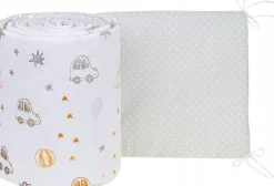 Babymam dwustronny ochraniacz 180x30 do łóżeczka