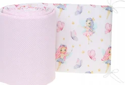 Babymam dwustronny ochraniacz 180x30 do łóżeczka