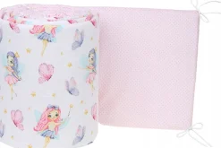 Babymam dwustronny ochraniacz 180x30 do łóżeczka
