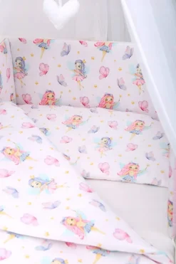 Babymam dwustronny ochraniacz 180x30 do łóżeczka