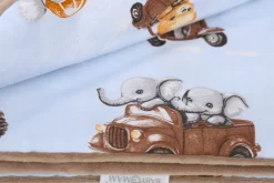 Babymam kocyk dla niemowląt uniwersalny dwustronny