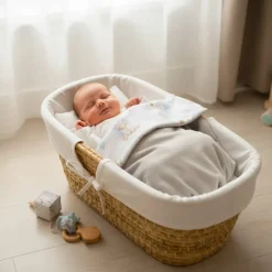 Babymam kocyk dla niemowląt uniwersalny dwustronny