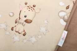 Babymam kocyk dla niemowląt uniwersalny dwustronny