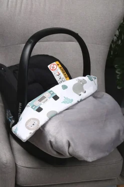 Babymam kocyk dla niemowląt uniwersalny dwustronny