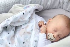 Babymam kocyk dla niemowląt uniwersalny dwustronny