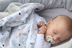 Babymam kocyk dla niemowląt uniwersalny dwustronny