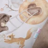 Babymam kocyk dla niemowląt uniwersalny dwustronny