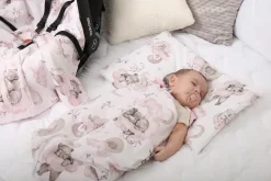 Babymam kocyk minky do fotelika nosidełka ciepły