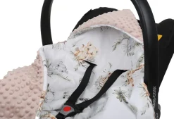 Babymam kocyk minky do fotelika nosidełka ciepły