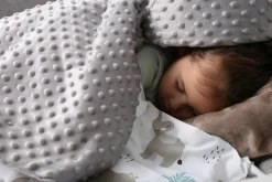 Babymam kocyk minky do fotelika nosidełka ciepły