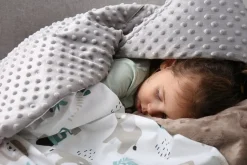 Babymam kocyk minky do fotelika nosidełka ciepły