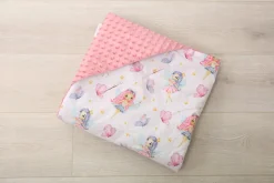 Babymam kocyk minky do fotelika nosidełka ciepły