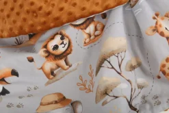 Babymam kocyk minky do fotelika nosidełka ciepły