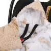 Babymam kocyk minky do fotelika nosidełka ciepły