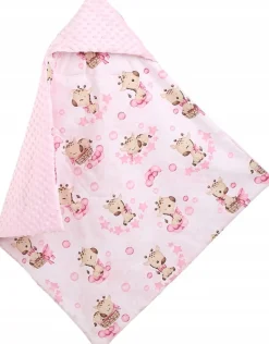 Babymam kocyk minky do fotelika nosidełka ciepły