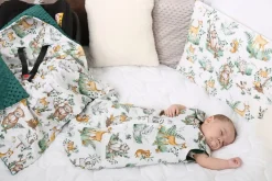 Babymam kocyk minky do fotelika nosidełka ciepły
